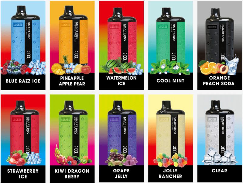 LUCKEE Smart 8000 VAPE PUFFS LUCKEE Smart 8000 VAPE PUFFS