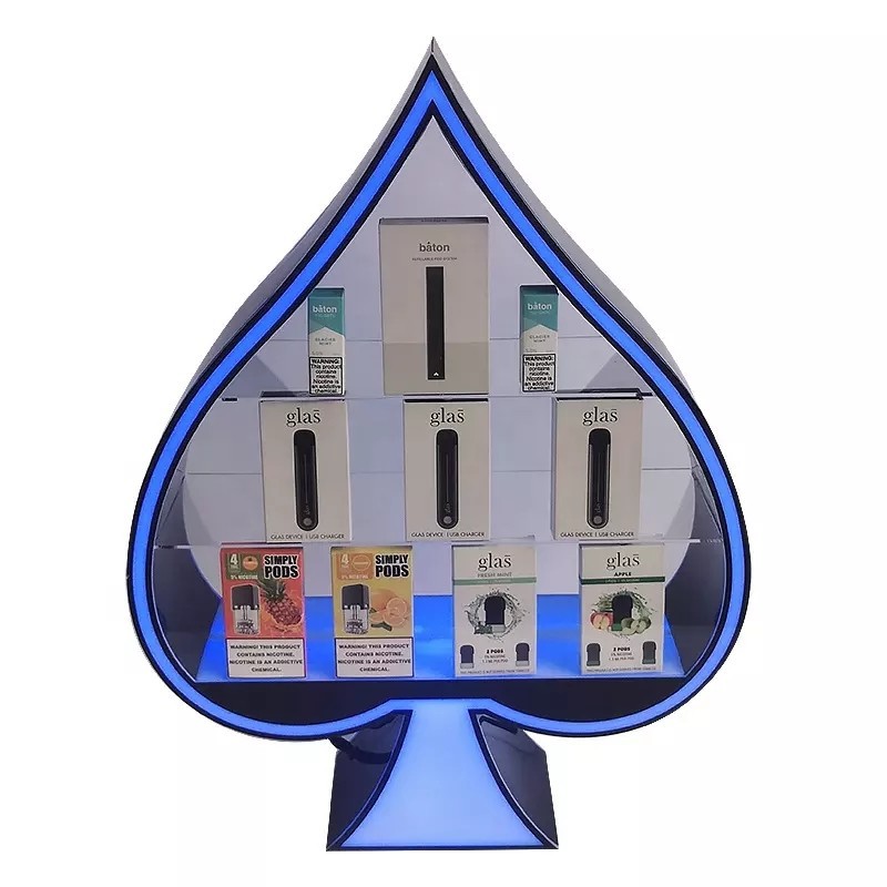 Spade A electronic cigarette display cabinet vapes Spade A electronic cigarette display cabinet vapes