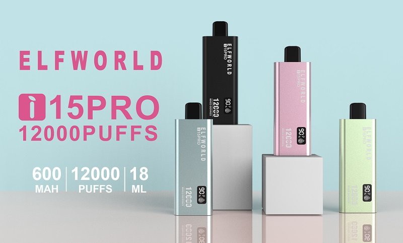ELFWORLD i15 12000 PUFFS VAPE ELFWORLD i15 12000 PUFFS VAPE