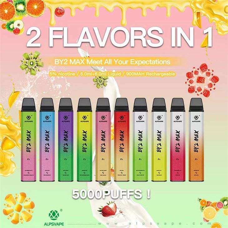 ALPSVAPE BY2 MAX 5000 الیکٹرانک سگریٹ ڈسپوزایبل Vape