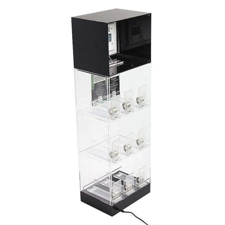3-layer electronic cigarette display cabinet vapes