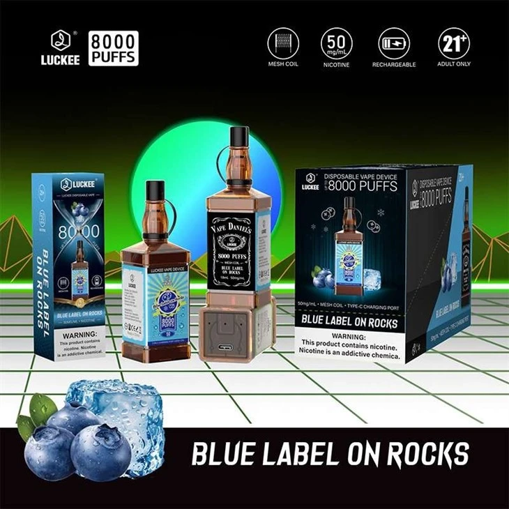 LUCKEE Vape Daniel’s 8000