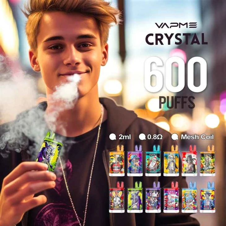 VAPME کرسٹل 600 پفس