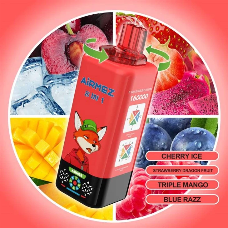 Airmez Fox 160K Puffs 8 IN 1