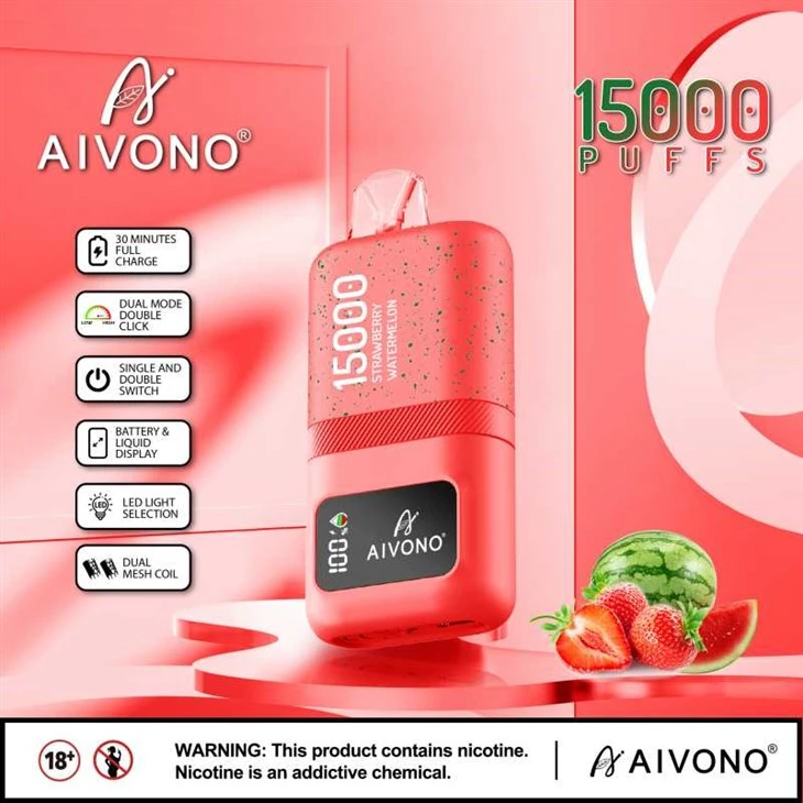 AIVONO MAGIC 15000 پفس ڈسپوزایبل ویپ