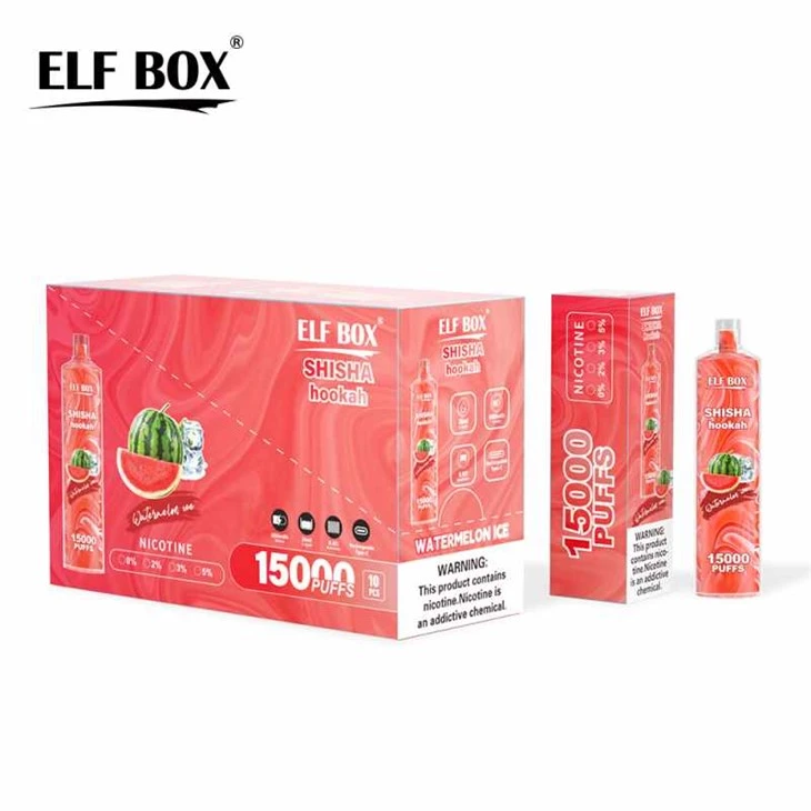 ELF BOX شیشہ 15000 پفس ڈسپوزایبل ویپ