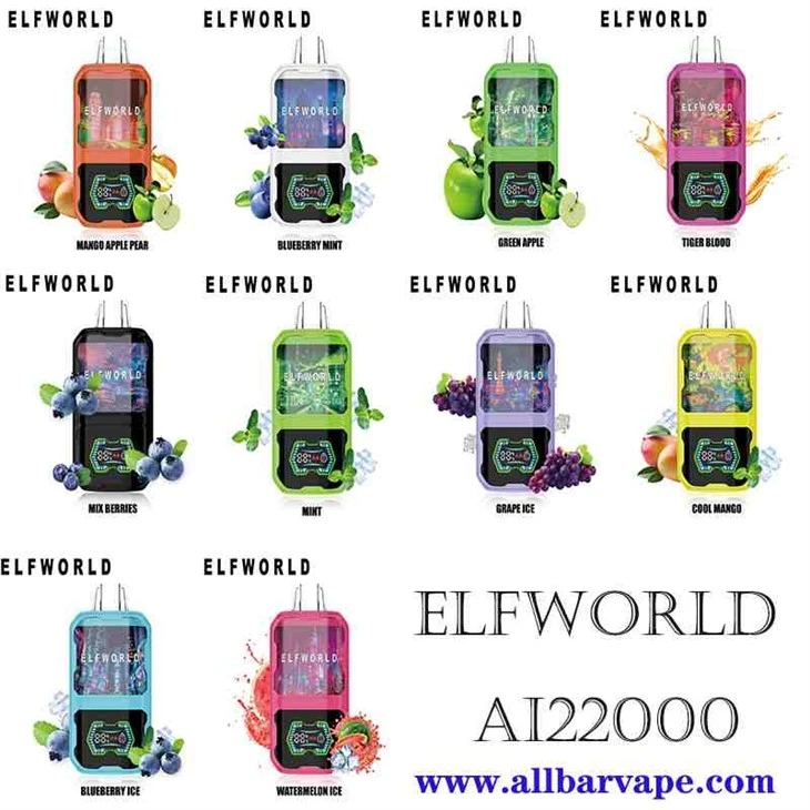 ELFWORLD AI22000 ڈسپوزایبل Vape