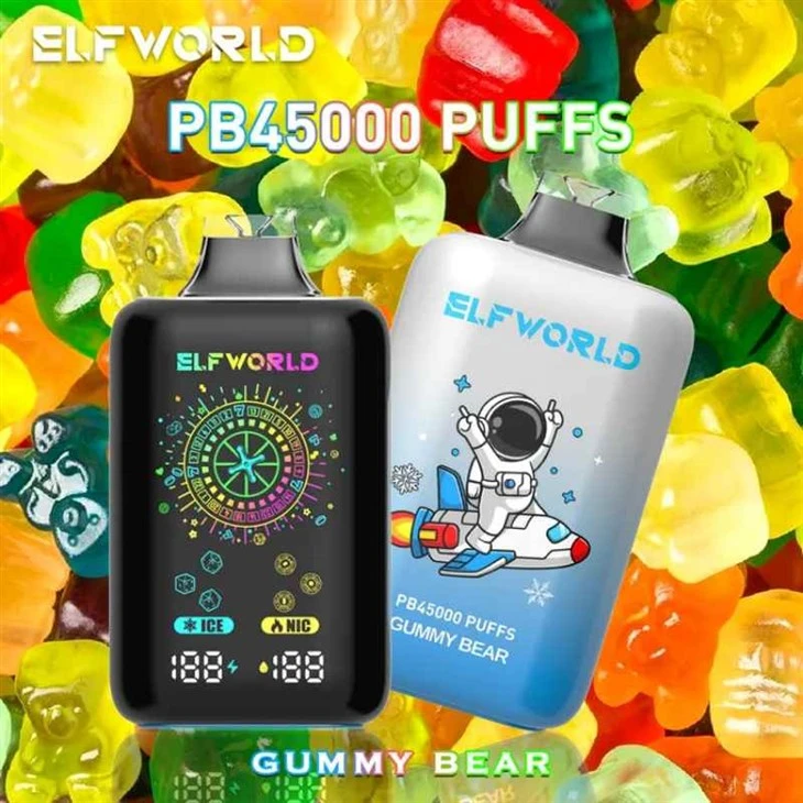 ELFWORLD PB45000 ICE NIC کنٹرول VAPE