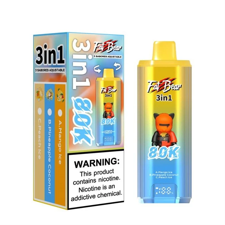 چربی ریچھ 3 میں 1 80 K پفس میں