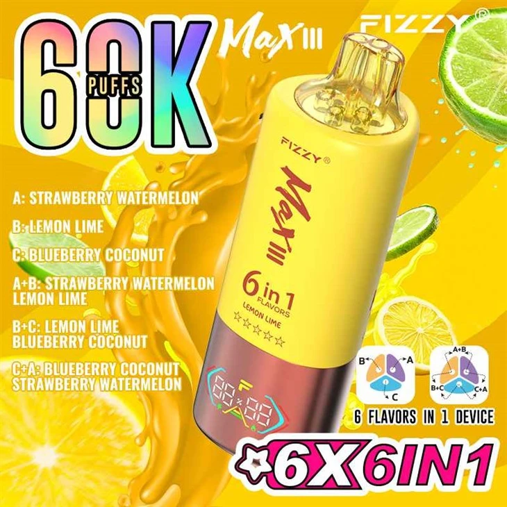 فیزی میکس III 60000 ٹرپل ذائقہ
