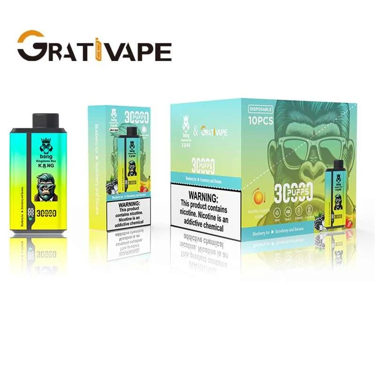 grativape bang کنگ 30000 دوہری ذائقہ