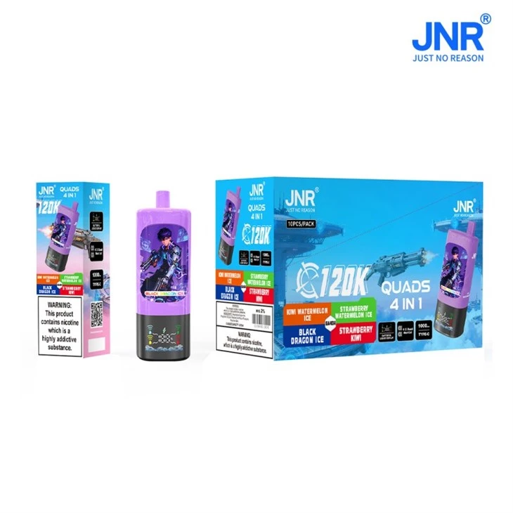 jnr quads 4in 1 120 k Puffs vape