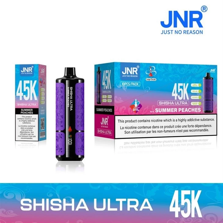 JNR شیشا الٹرا 45K پفس