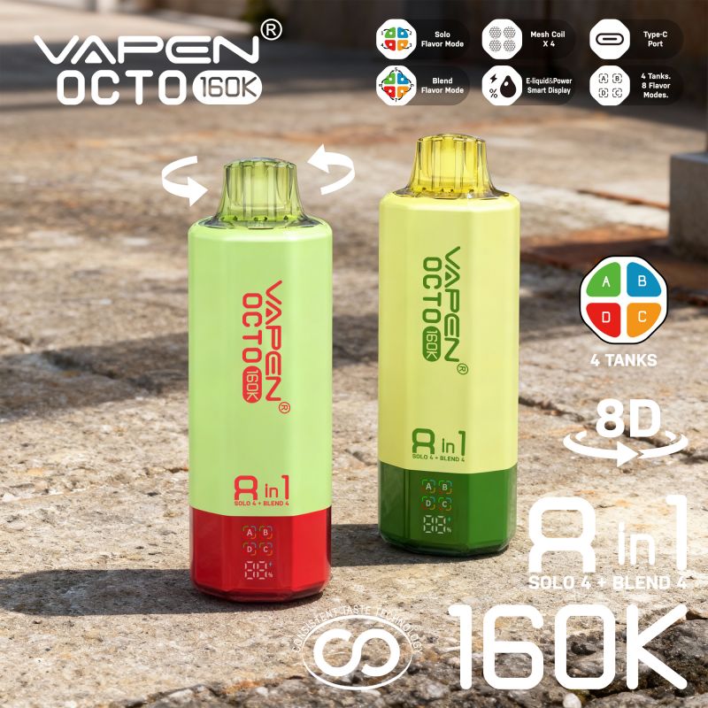 VAPEN OCTO 160K 8in1 28 VAPEN OCTO 160K 8in1 28