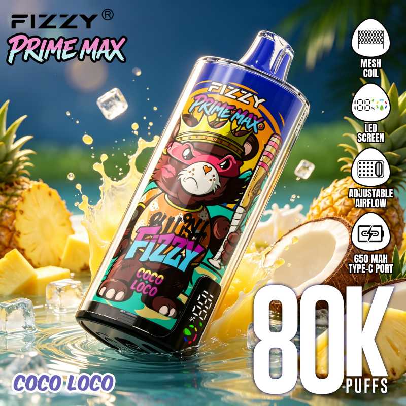 8 Coco LocoFizzy 80K Prime Max
