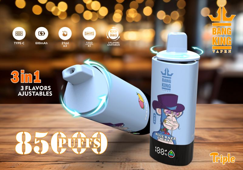 BANG KING VAPEN 3 IN 1 85000 3 BANG KING VAPEN 3 IN 1 85000 3