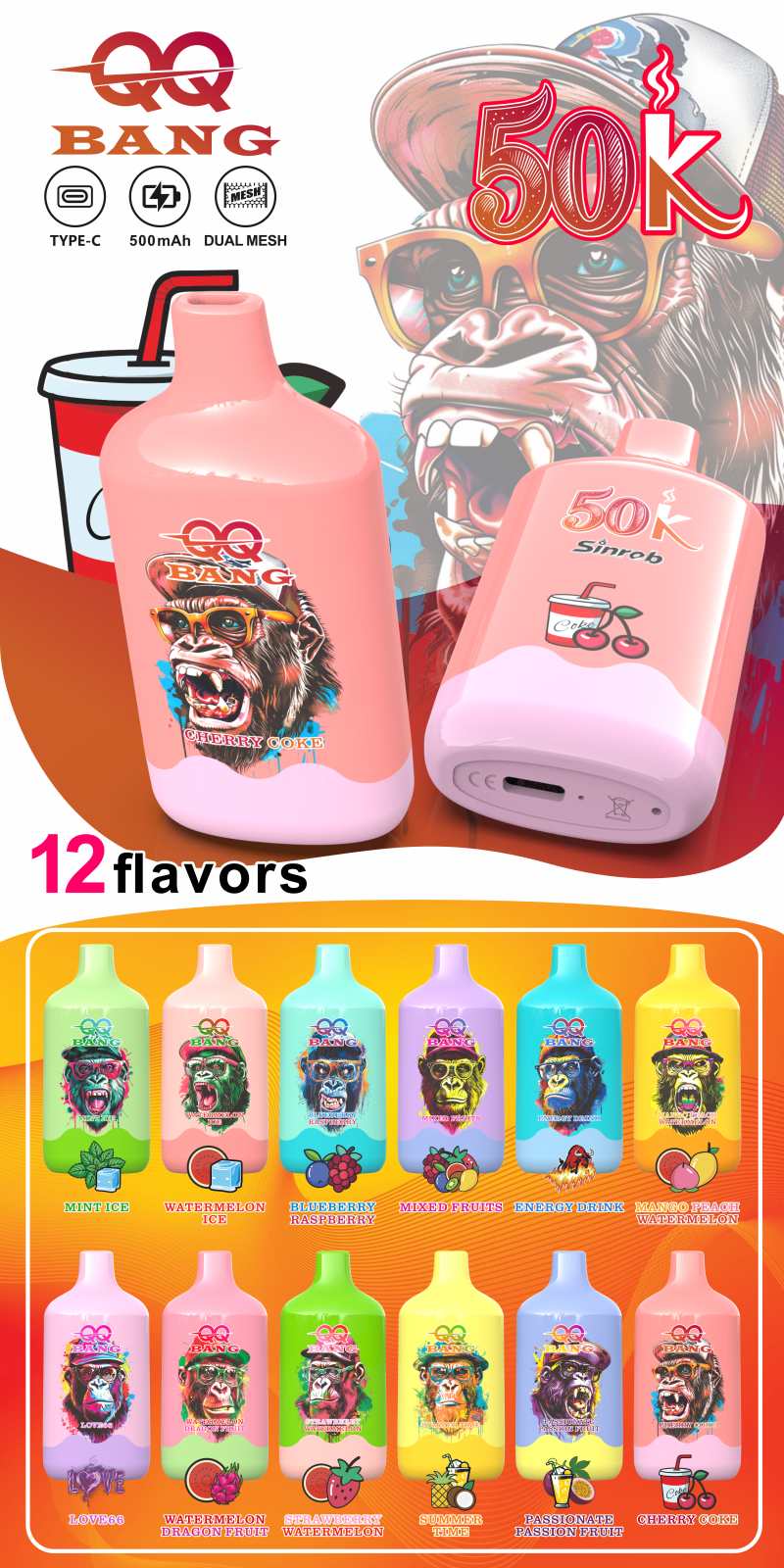 QQ BANG 50K Taste List