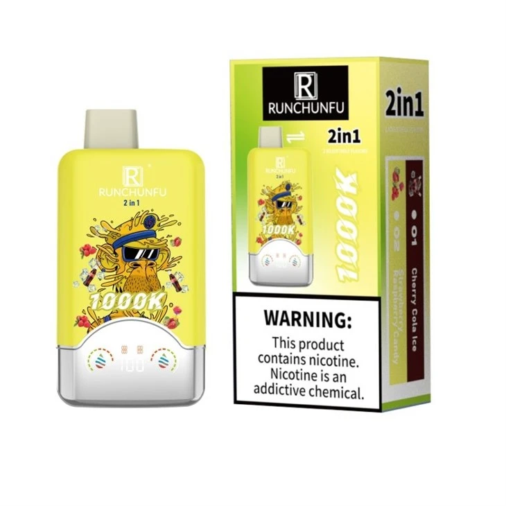RUNCHUNFU 1000000 Puffs 2 in 1 factory