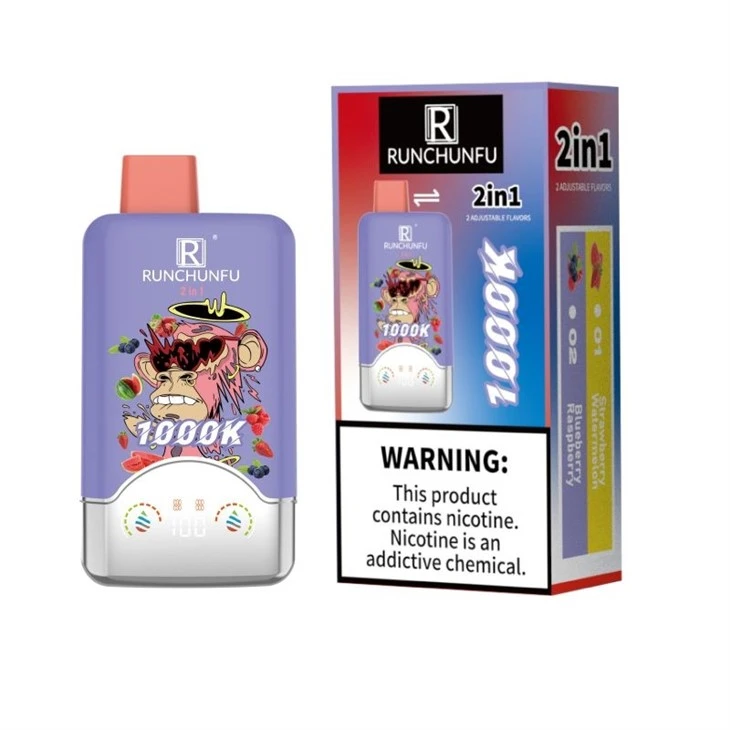 RUNCHUNFU 1000000 Puffs 2 in 1 price