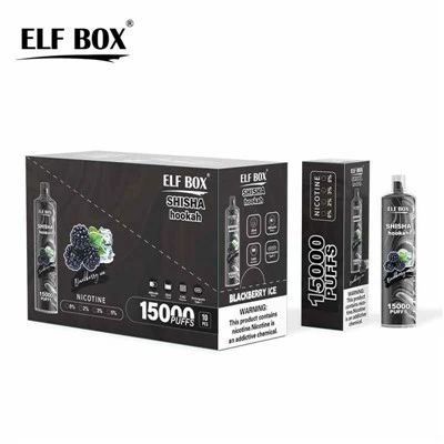 ELF BOX شیشہ 15000 پفس ویپ