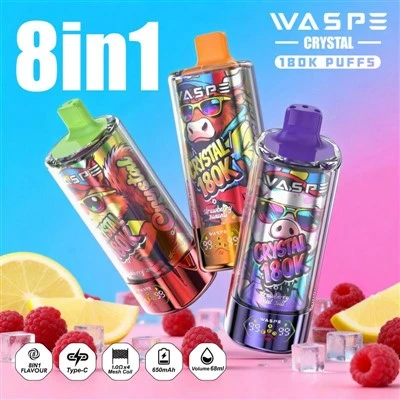 1 180K پفس میں Waspe Crystal 8