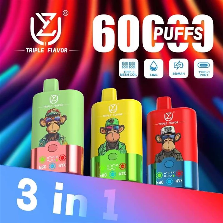 اوزی ٹرپل ذائقہ 60K