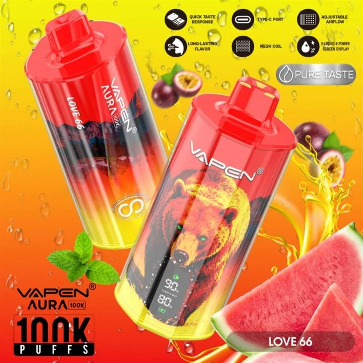 VAPEN AURA 100000 خالص ذائقہ