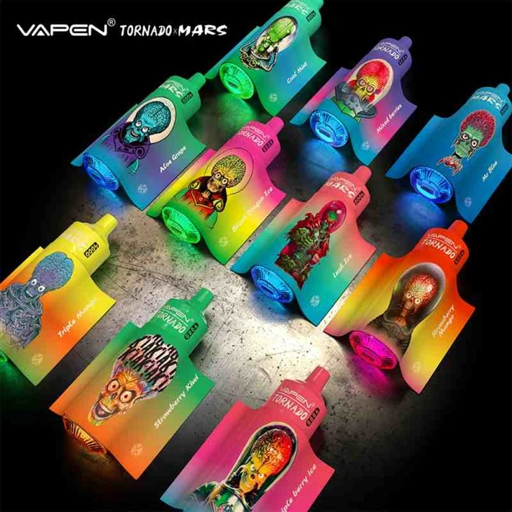 VAPEN ٹورنیڈو MARS 9000 PUFFS Beyond Randm Tornado 9000