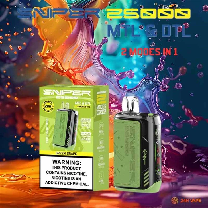 VAPMOD SNIPER 25000 پفس