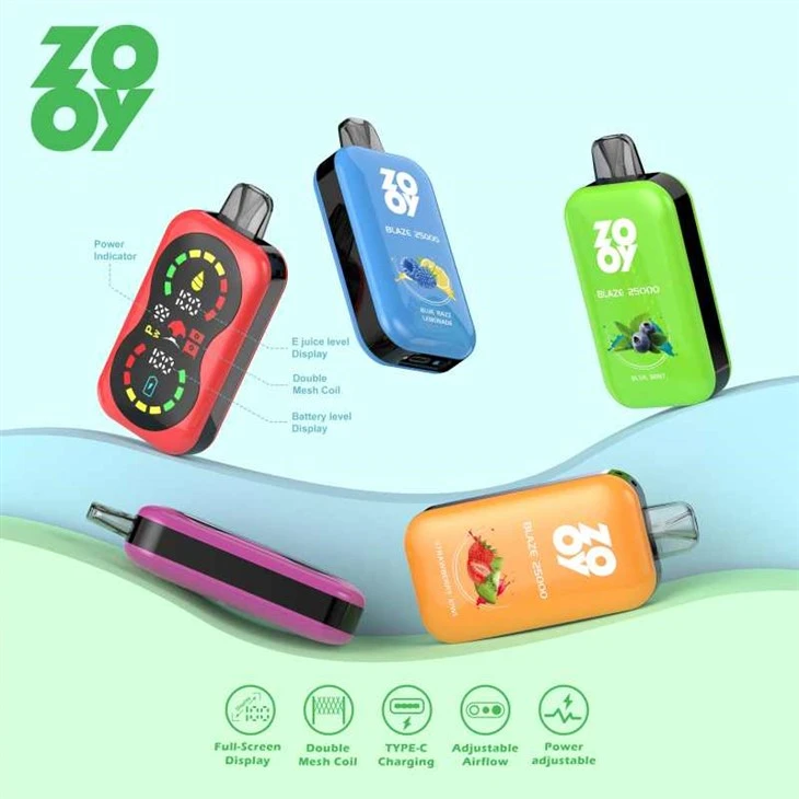 ZOOY VAPE BLAZE 25000 پفس